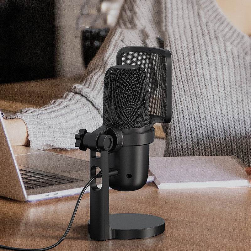 Microphone filaire USB pour ordinateur, jeu, diffusion en direct - Style & confort