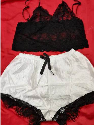 Ensemble de lingerie sexy en dentelle Midnight Charm - Style & confort
