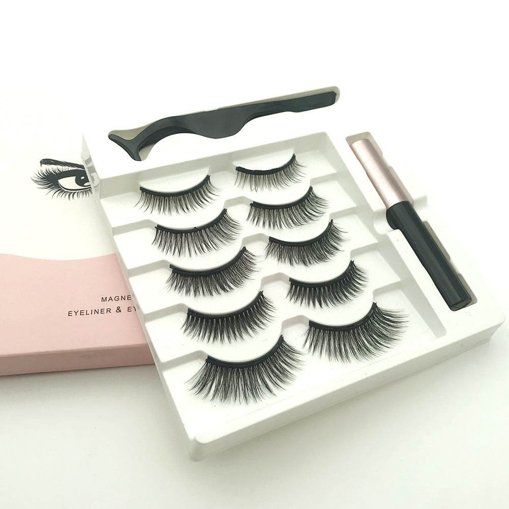 Faux cils magnétiques (5paires) - Style & confort