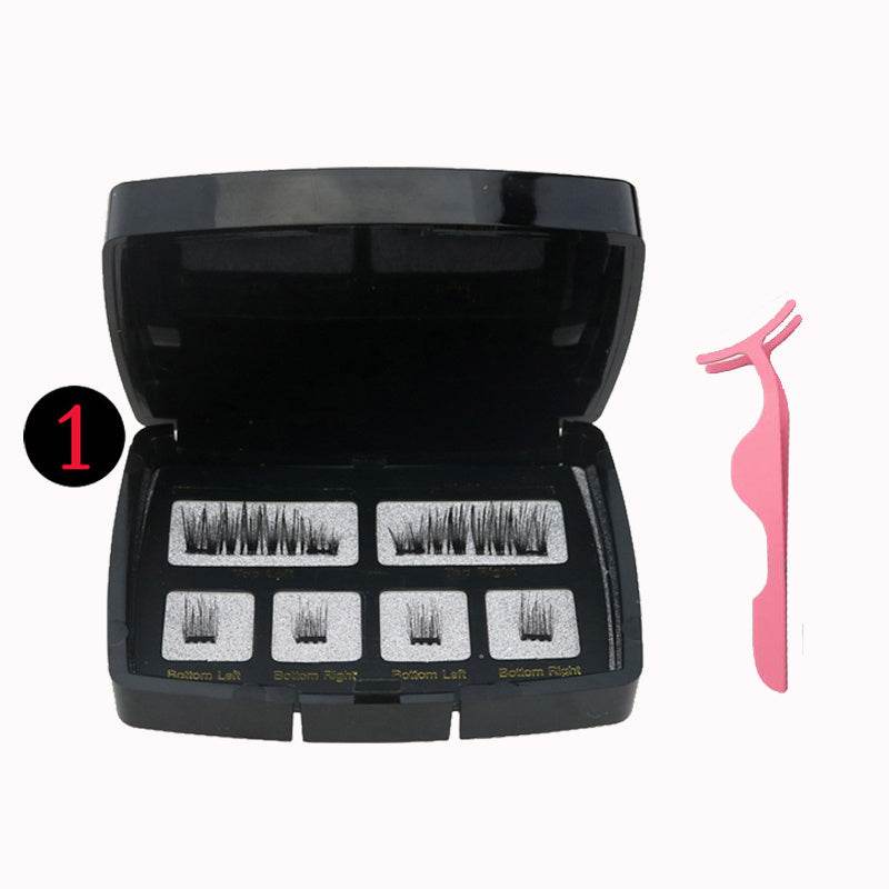 Ensemble de faux cils magnétiques en acrylique sans colle - Style & confort