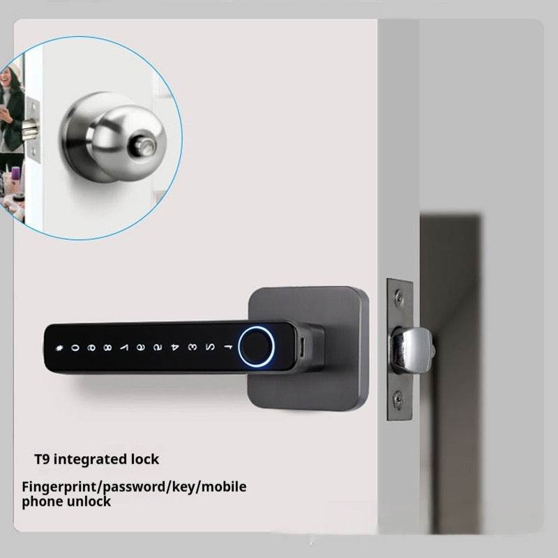 Serrure à empreinte digitale intelligente pour porte, avec mot de passe r - Style & confort