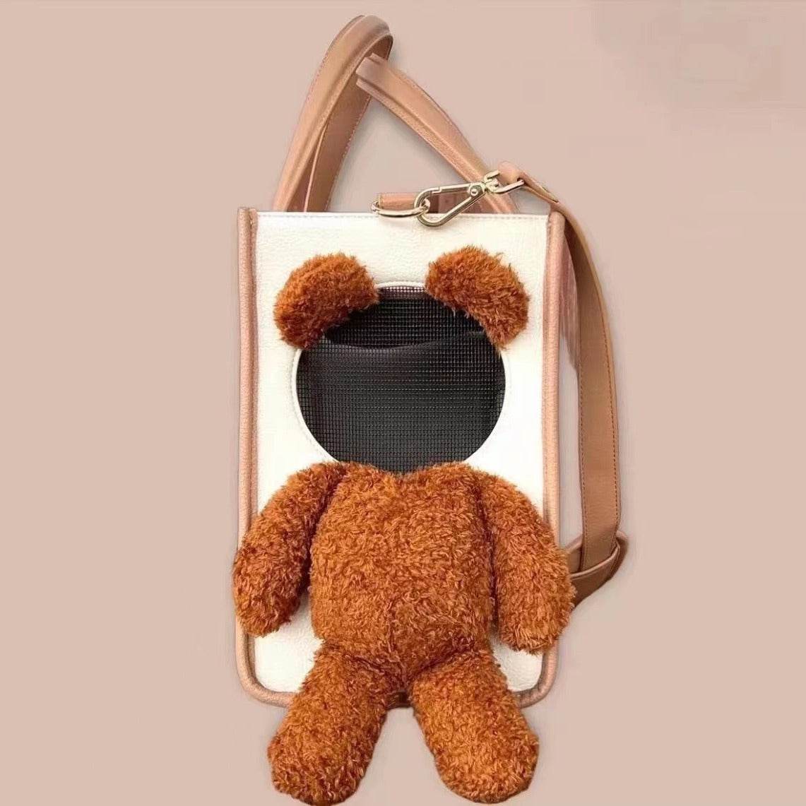 Sac à bandoulière portable pour chien mignon - Style & confort