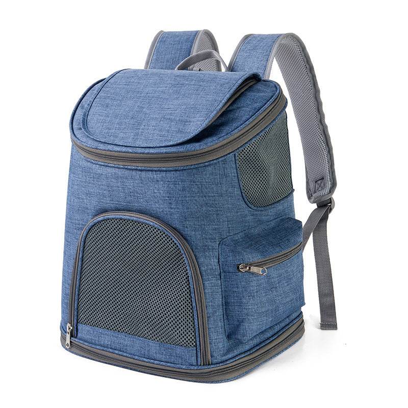 New Dog Bag Backpack Oxford Cloth Out Portable Pet Backpack Dog Shoulder Pet Bag - Style & confort