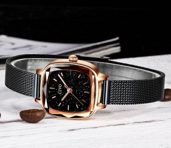 Montre femme au tempérament carré - Style & confort