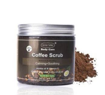 Granulés exfoliants nettoyants en profondeur à l'huile de coco et au café - Style & confort