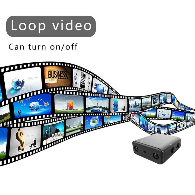 Mini Caméscope Full HD 1080P XD IR-CUT infrarouge - Style & confort