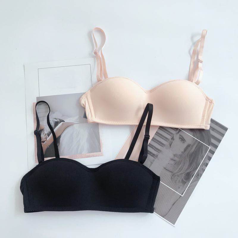 Soutien-gorge de lingerie froncé antidérapant - Style & confort