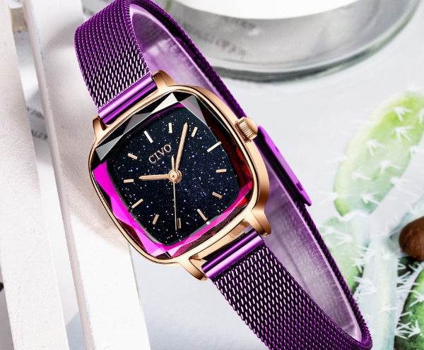Montre femme au tempérament carré - Style & confort