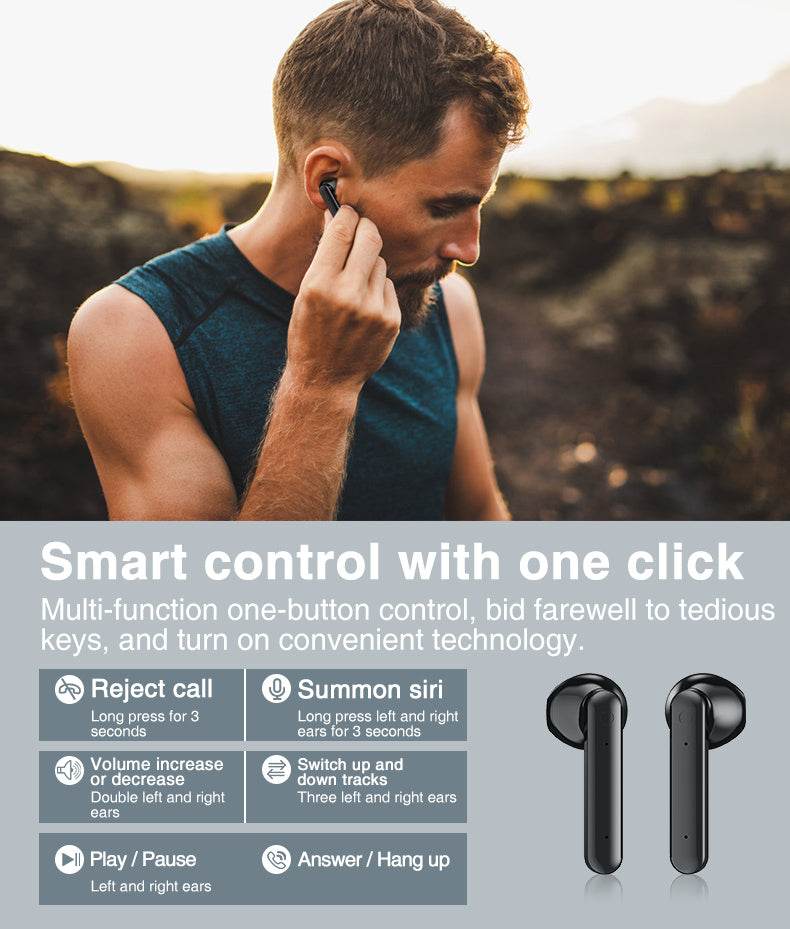 Casque Bluetooth sans fil - Style & confort