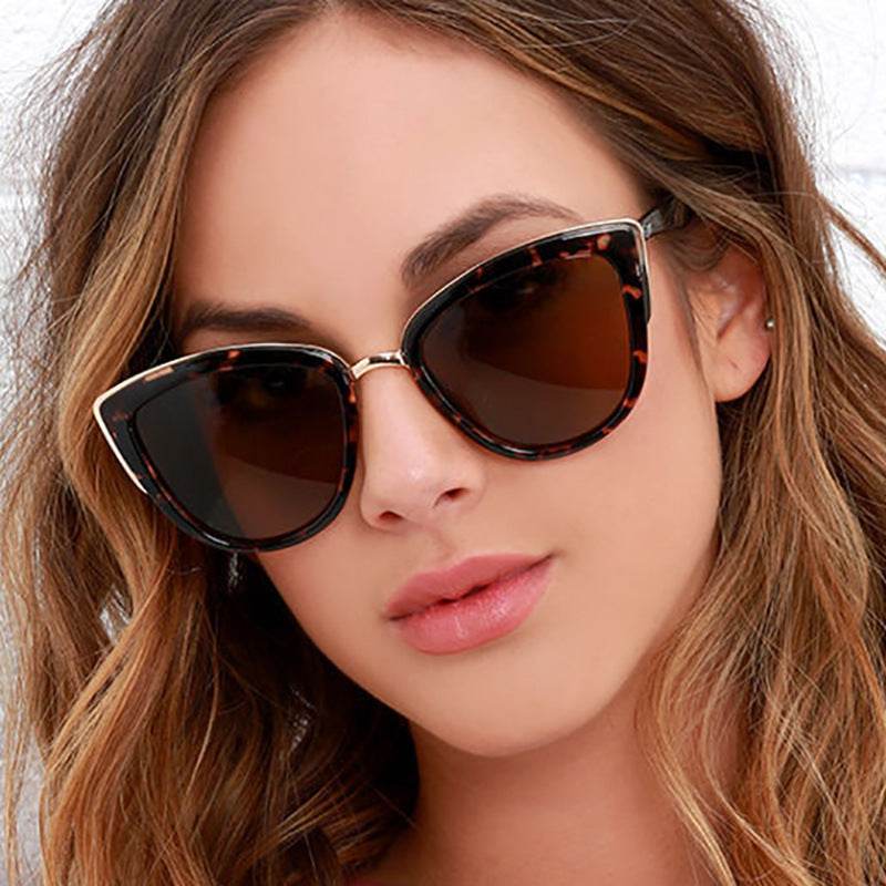 Lunettes de soleil rétro œil de chat pour femme - Style & confort
