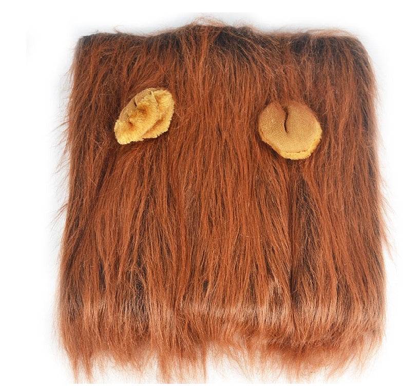 Perruque crinière de lion pour grands chiens - Style & confort