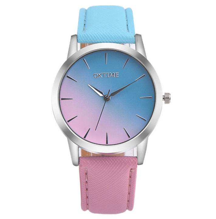 Montre-bracelet à quartz analogique pour femme - Style & confort