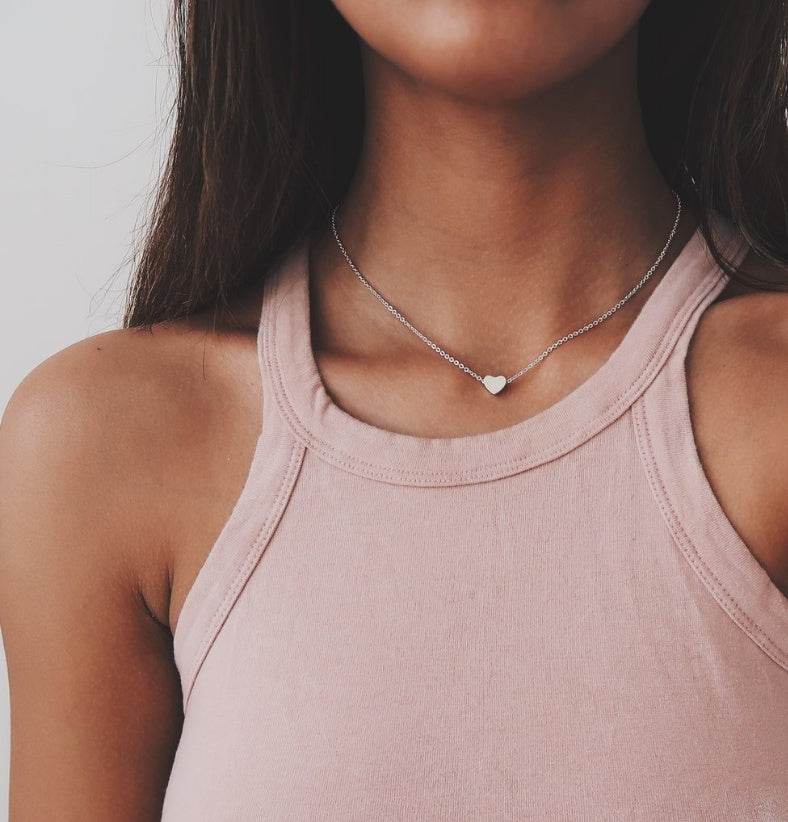 Collier ras du cou Cœur - Style & confort