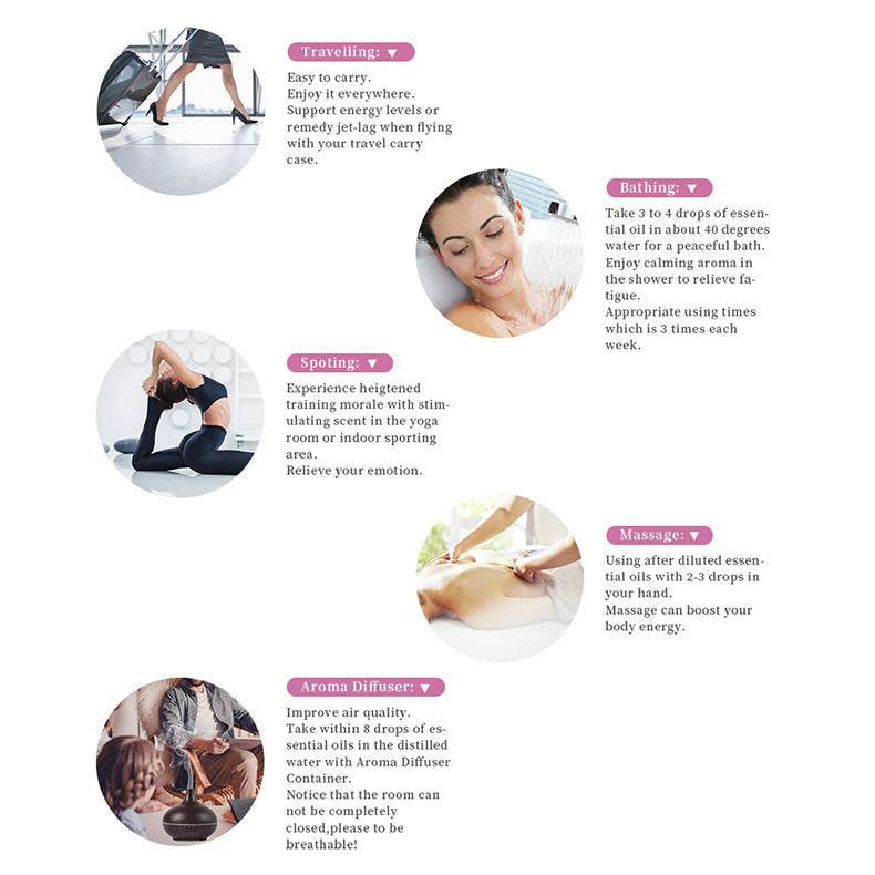 Huile essentielle d'aromathérapie pour massage aux herbes - Style & confort