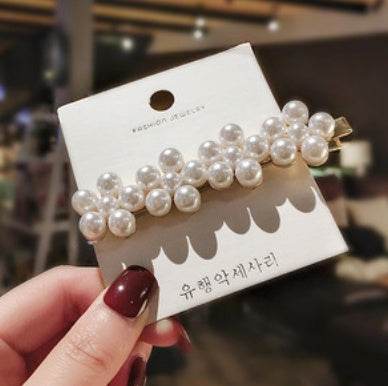 Ensemble de pinces à cheveux en perles - Style & confort