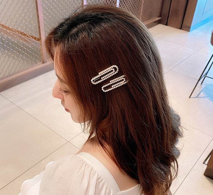 Ensemble de pinces à cheveux en perles - Style & confort