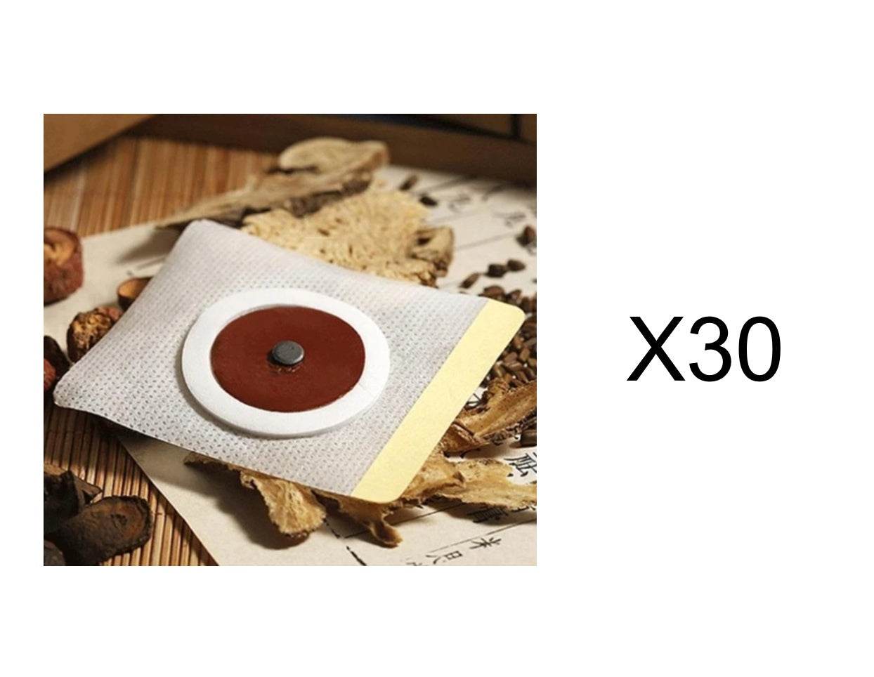 Patch amincissant, autocollant magnétique détox pour l'abdomen - Style & confort