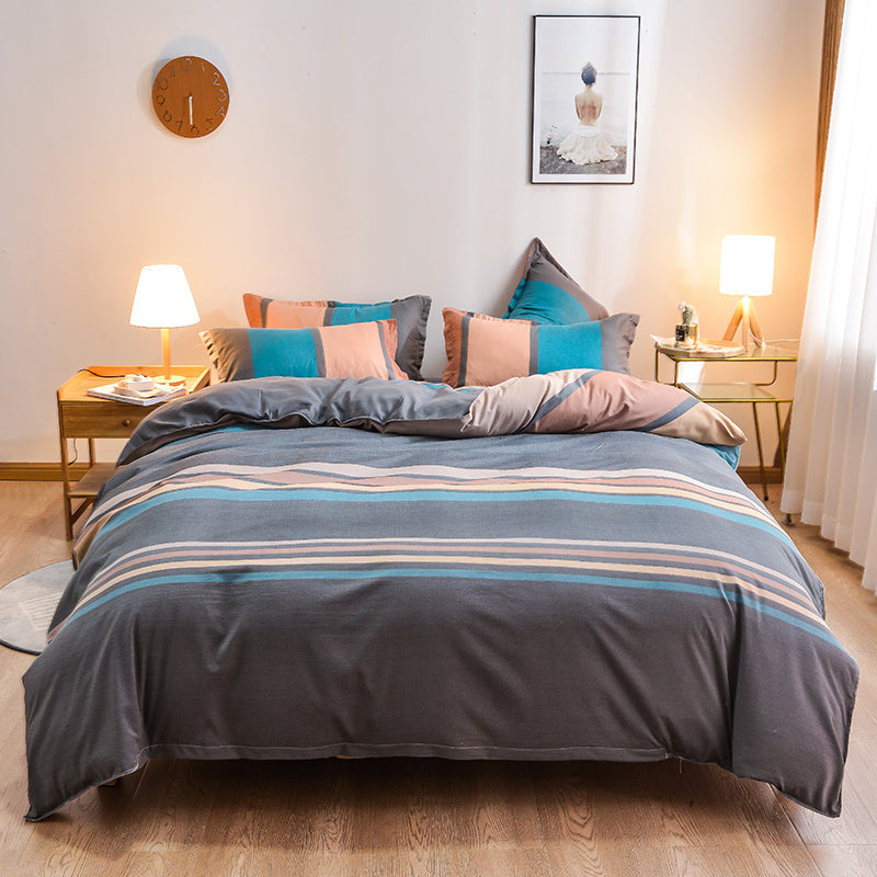 Housse de couette, literie 4Pièces