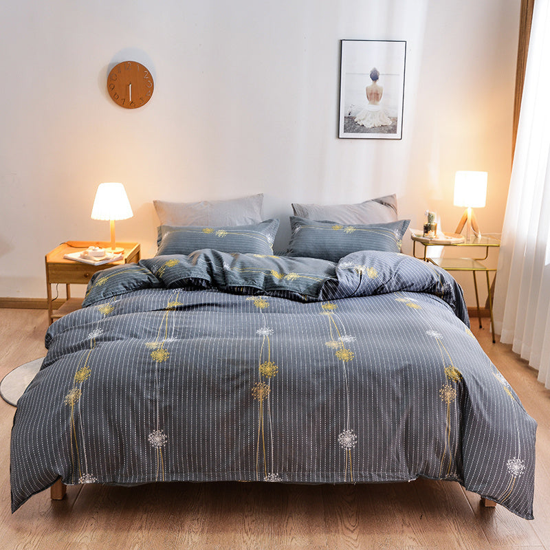 Housse de couette, literie 4Pièces