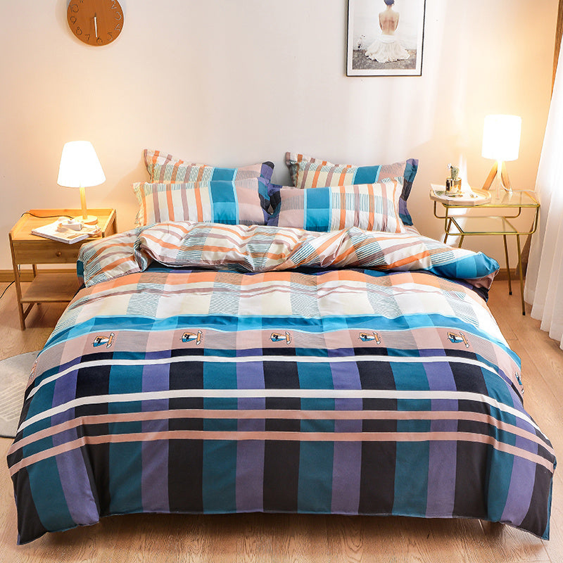 Housse de couette, literie 4Pièces