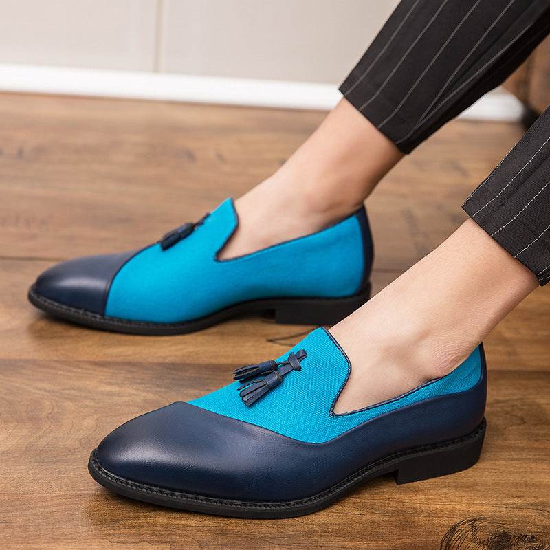 Chaussures en cuir décontractées à bout pointu - Style & confort