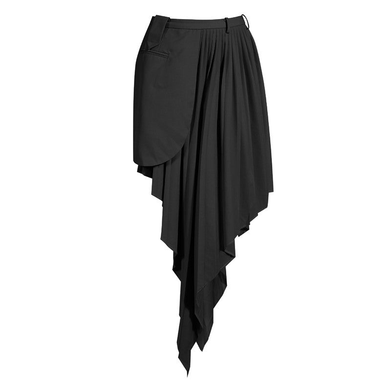 Costumes Jupe asymétrique à taille fuyante