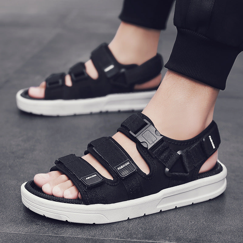 Herren Sommersandalen rutschfest mit dicker Sohle