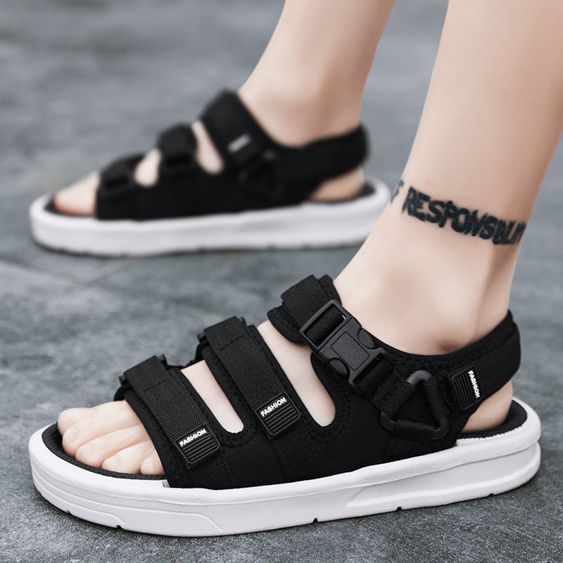 Herren Sommersandalen rutschfest mit dicker Sohle