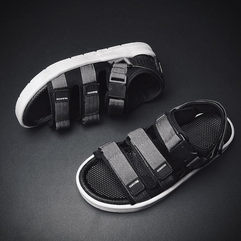 Herren Sommersandalen rutschfest mit dicker Sohle