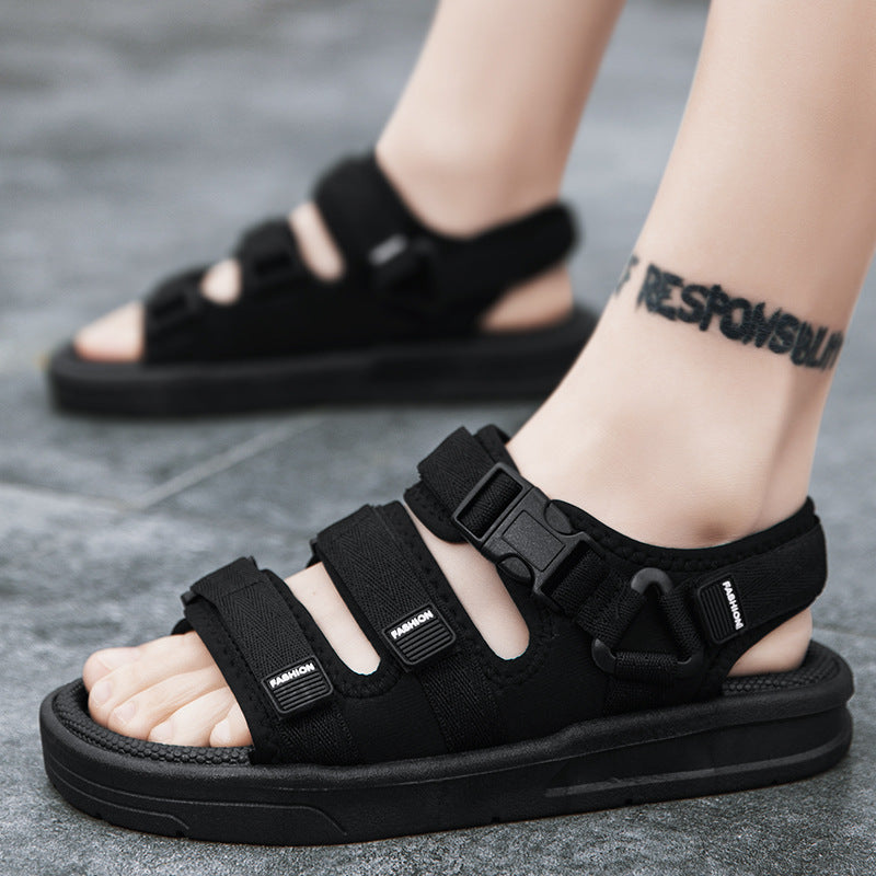 Herren Sommersandalen rutschfest mit dicker Sohle