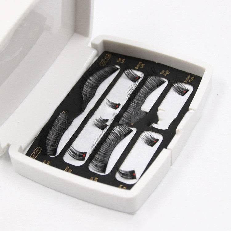 Ensemble de faux cils magnétiques en acrylique sans colle - Style & confort