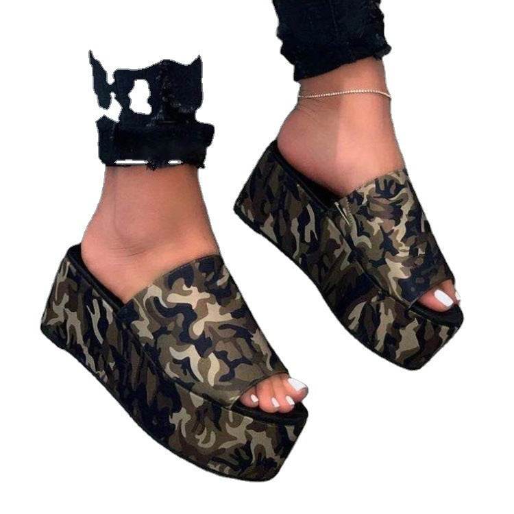Sandales et pantoufles Génoise à fond épais - Style & confort