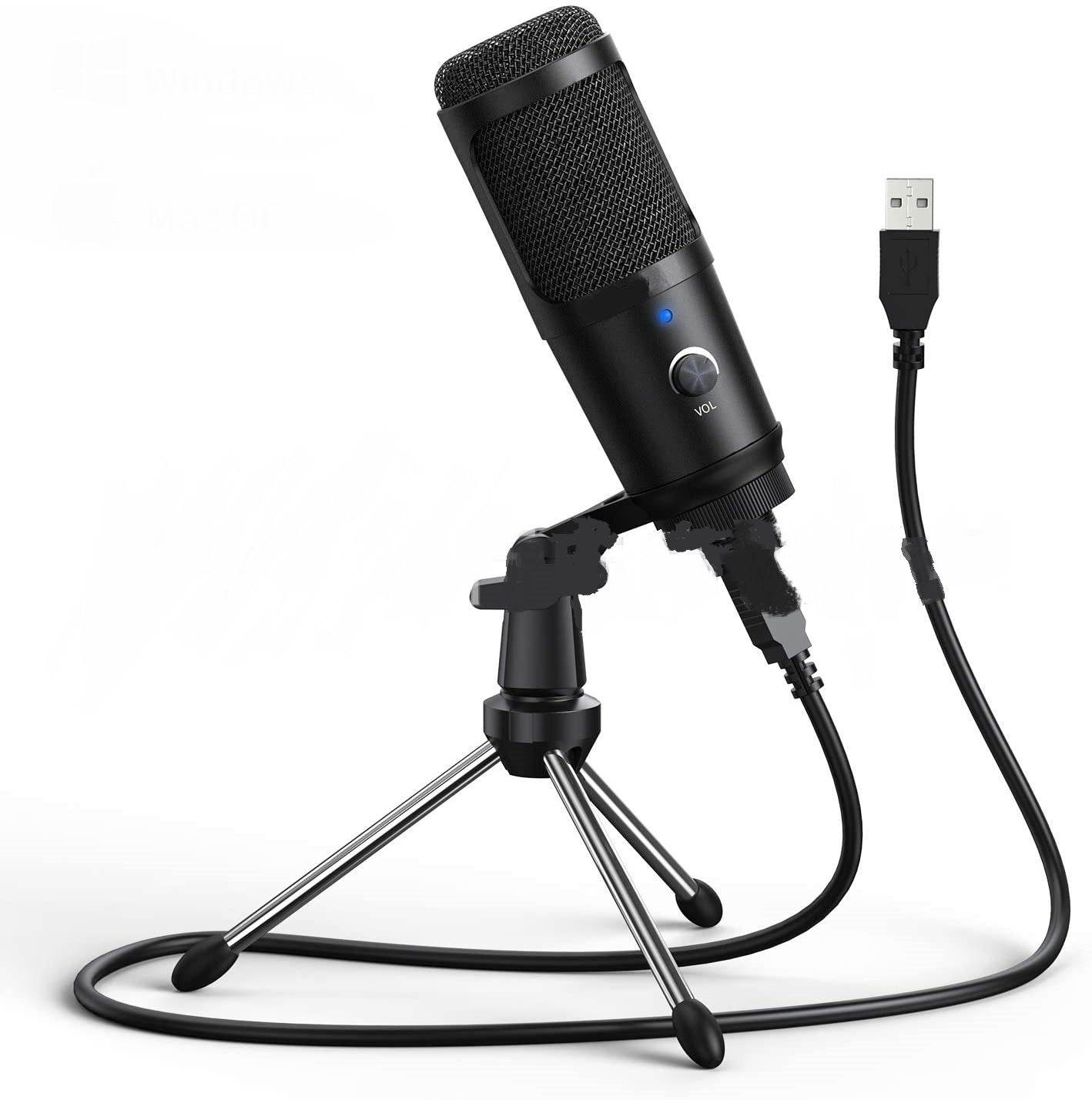 Ensemble de microphone d'enregistrement en direct, compatible avec Apple, - Style & confort