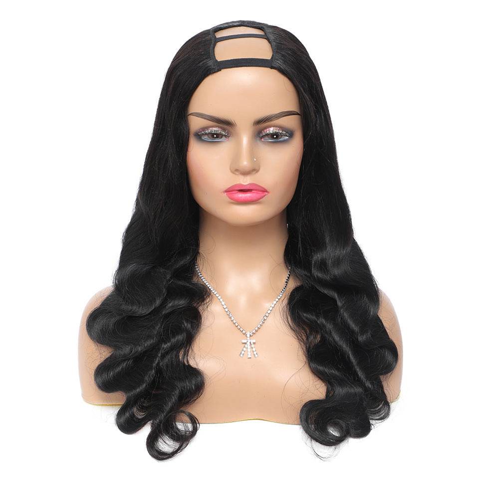 Perruques brésiliennes Body Wave sans colle, densité 150 - Style & confort