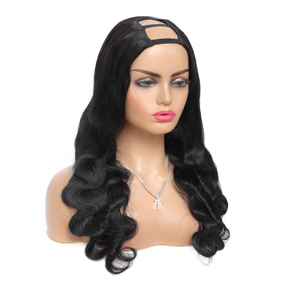 Perruques brésiliennes Body Wave sans colle, densité 150 - Style & confort