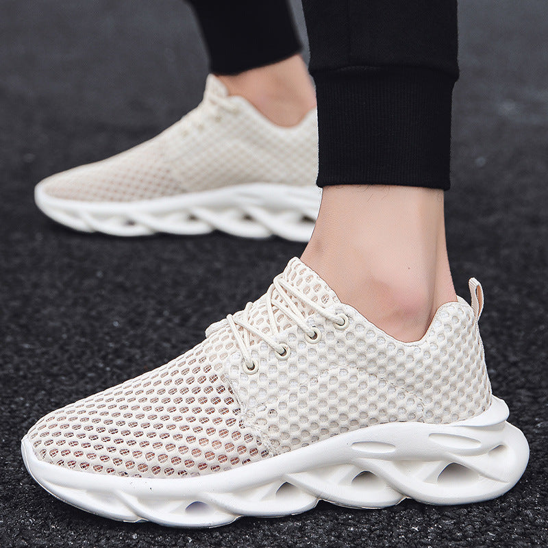 Men's Hollow Mesh Running Shoes