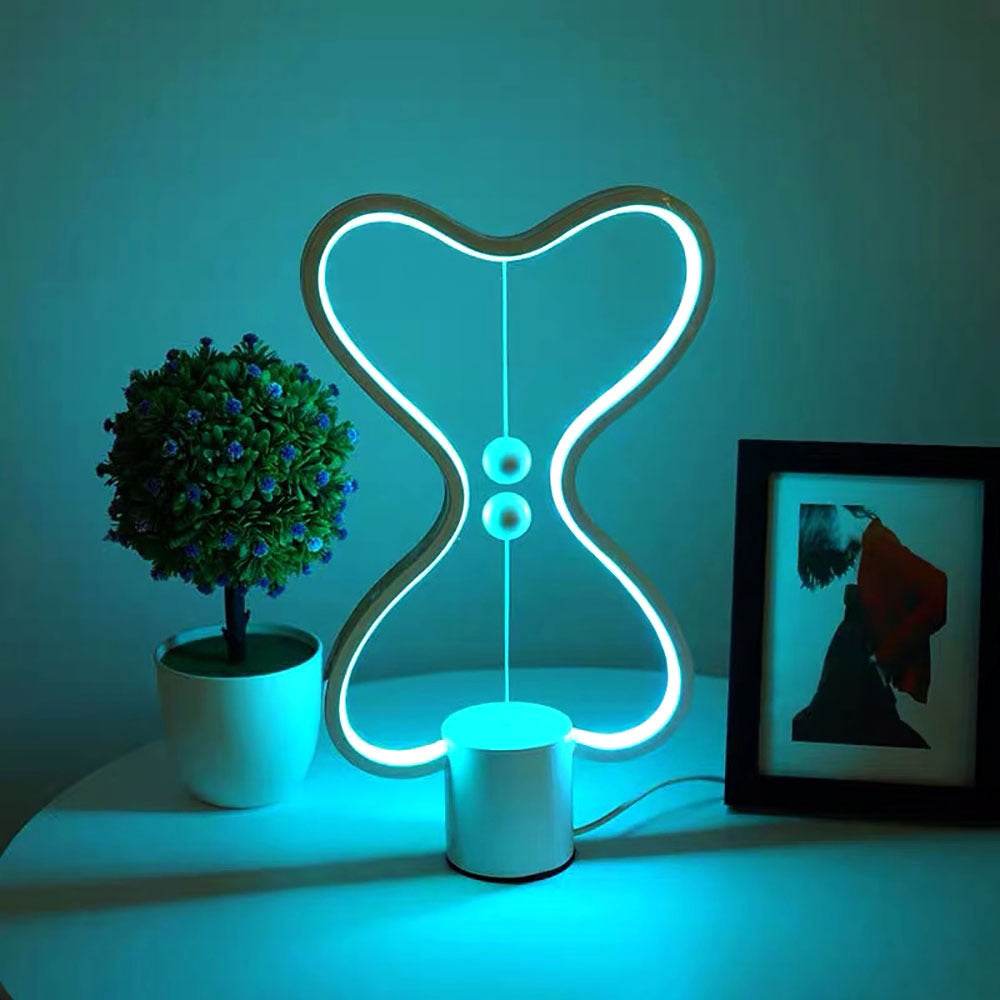 Lampe de bureau à 7 couleurs changeantes, alimentée par USB - Style & confort
