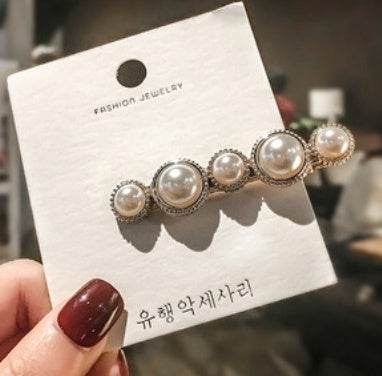 Ensemble de pinces à cheveux en perles - Style & confort