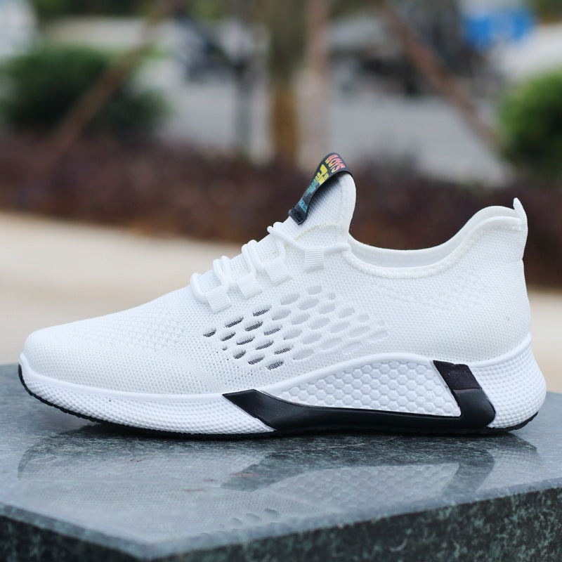 Nouvelles chaussures de sport pour hommes, respirantes, décontractées, en maille, antidérapantes