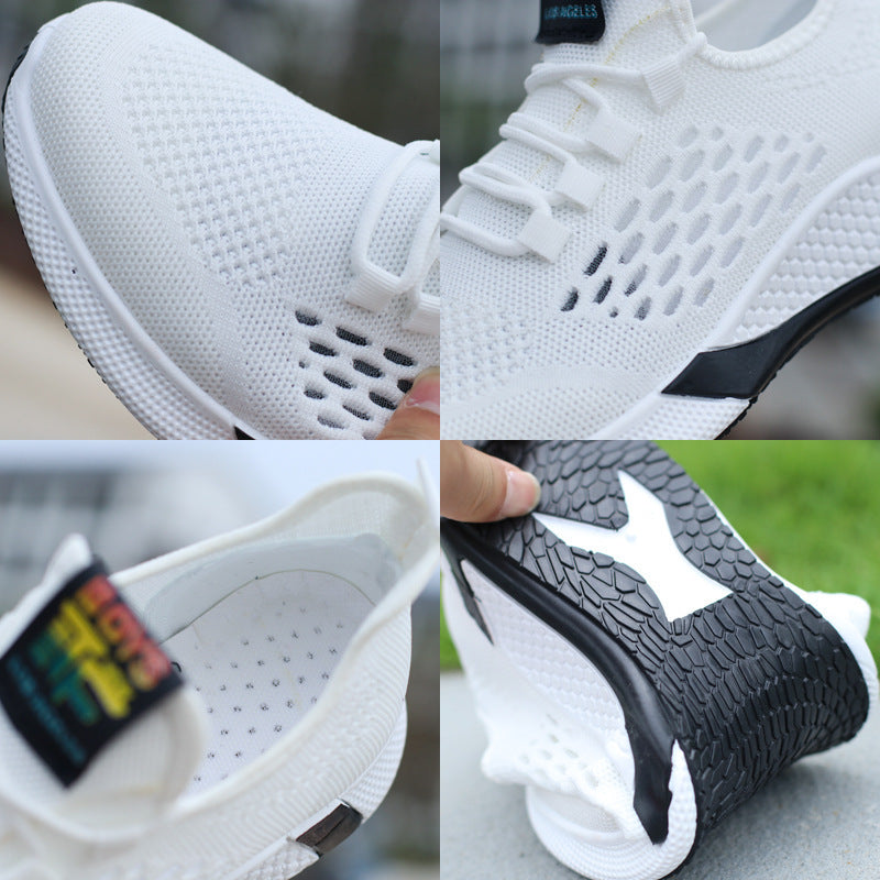 Nouvelles chaussures de sport pour hommes, respirantes, décontractées, en maille, antidérapantes