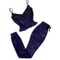 Lingerie sexy en tissu pour femmes Lingerie sexy Pyjama - Style & confort
