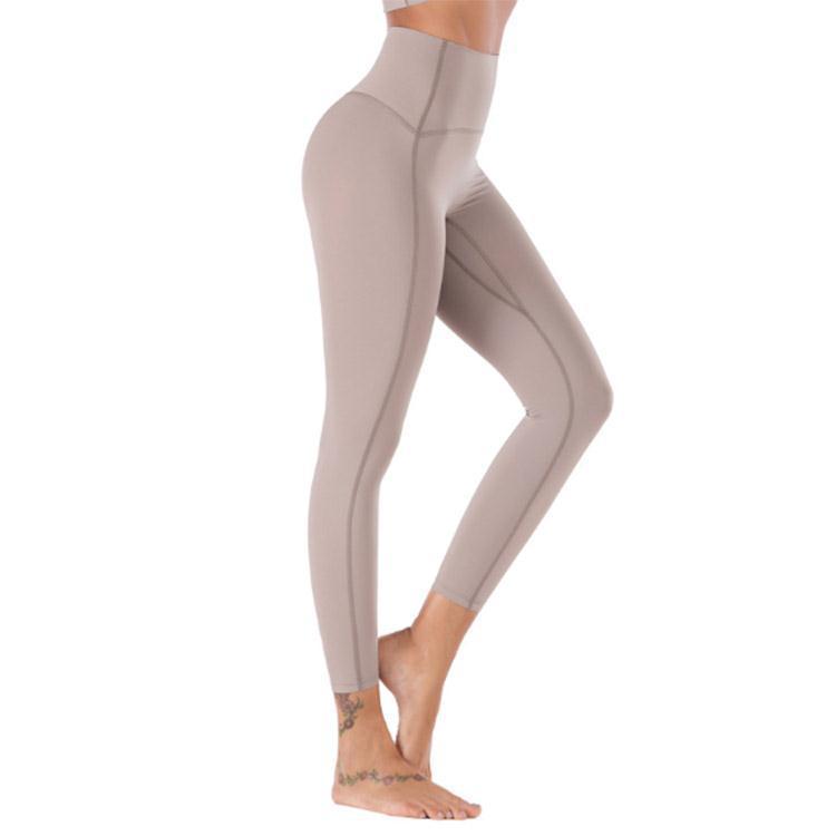 Ensemble de vêtements de sport de couleur unie pour le yoga