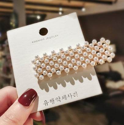 Ensemble de pinces à cheveux en perles - Style & confort
