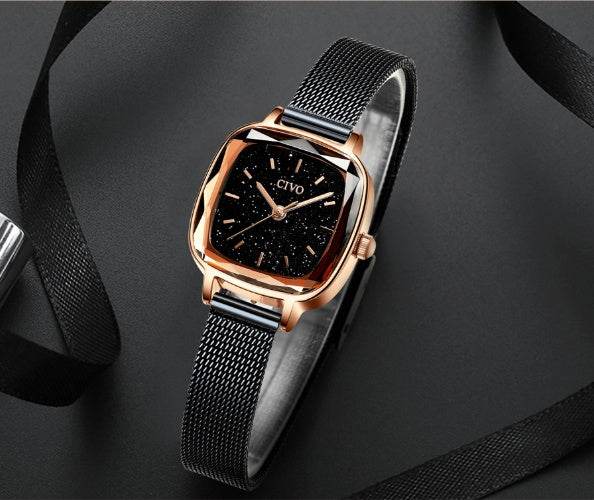 Montre femme au tempérament carré - Style & confort