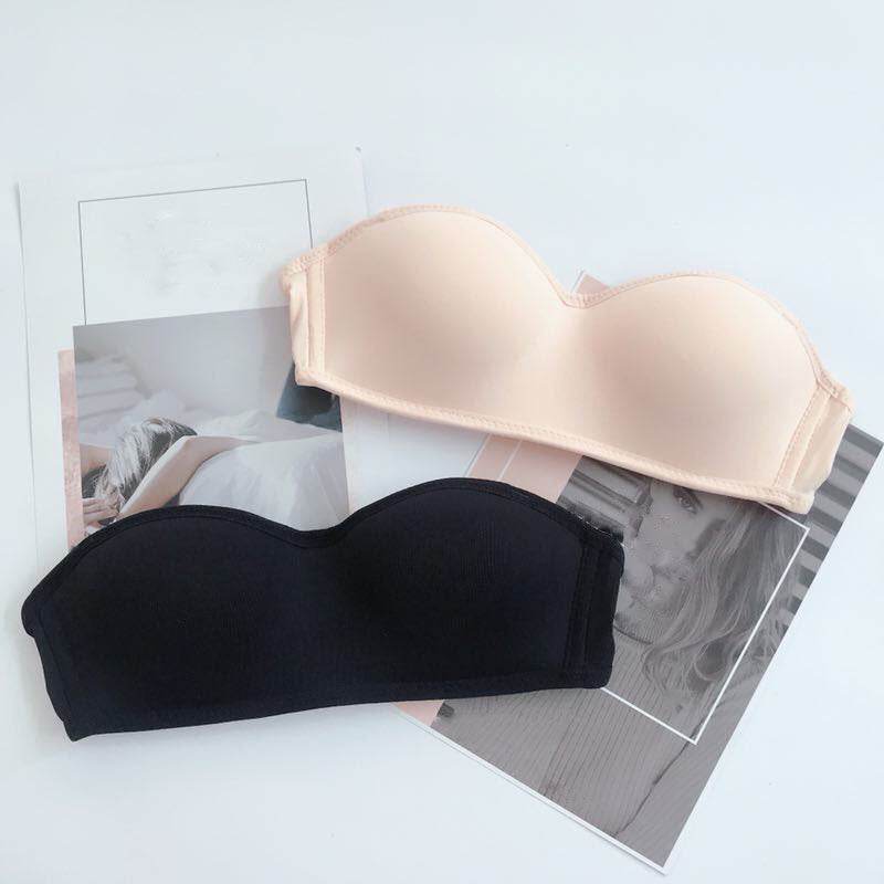Soutien-gorge de lingerie froncé antidérapant - Style & confort