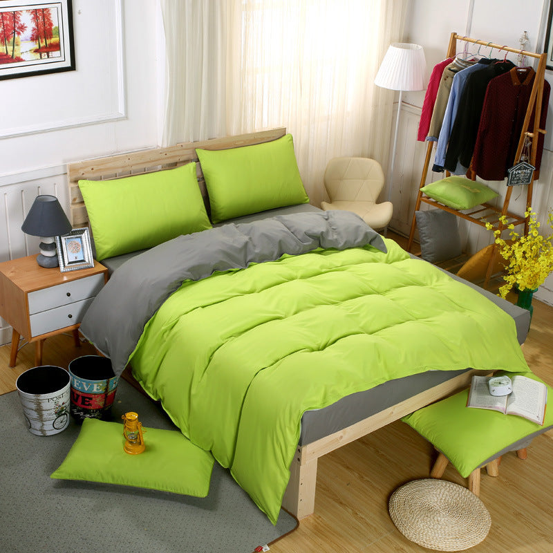 Literie simple trois pièces