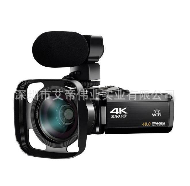 Caméra vidéo numérique 4K à écran tactile de 3,0 pouces avec télécommande Wi-Fi - Style & confort