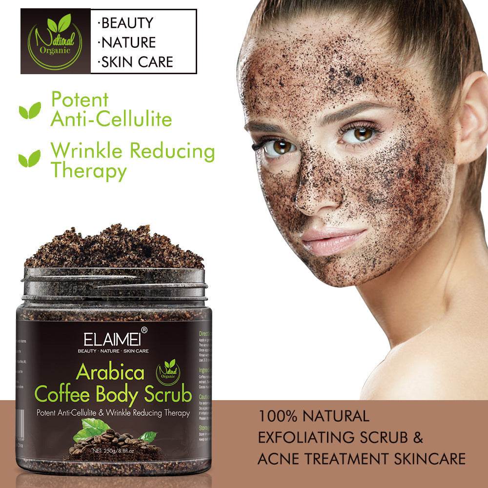 Gommage exfoliant et nettoyant au café - Style & confort