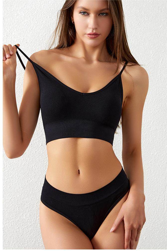 Ensemble de lingerie deux pièces avec bretelles de sport - Style & confort