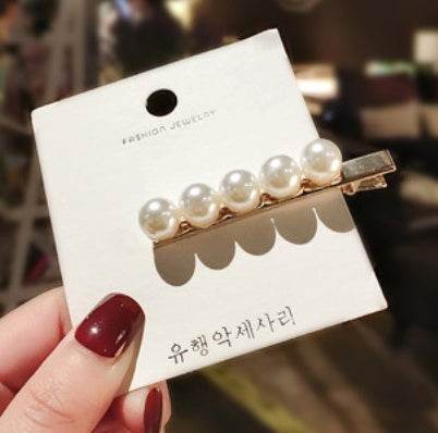 Ensemble de pinces à cheveux en perles - Style & confort